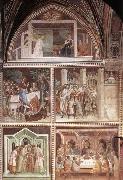 Barna da Siena Scenes from the New Testament oil